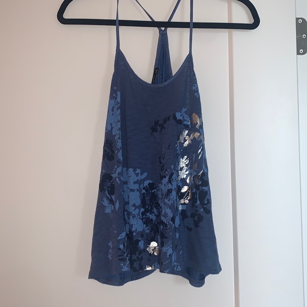 Express racerback tank top, size small